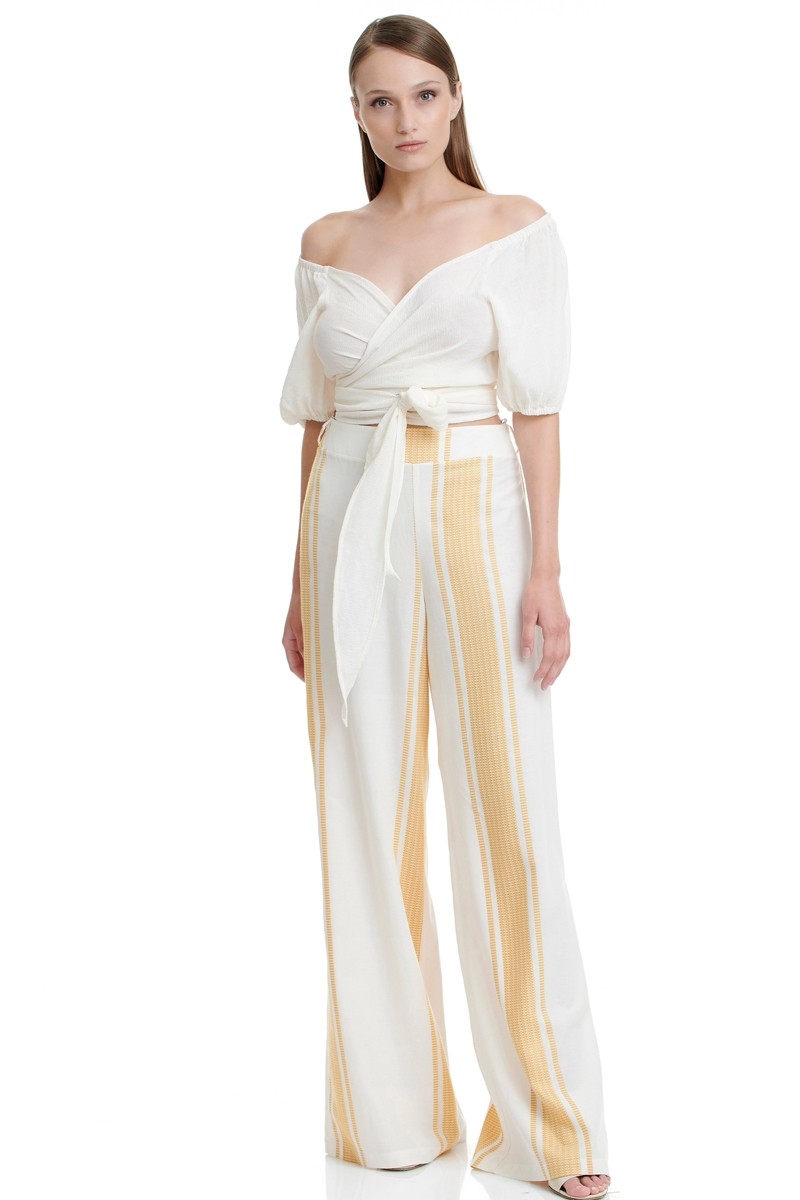 Be You Boho Striped Trousers