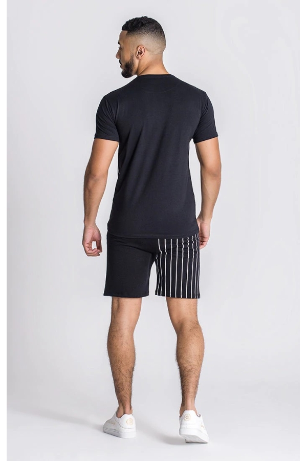 T-shirt Uomo Gianni Kavanagh Black Block Tee In Cotone Jersey Nero - 6