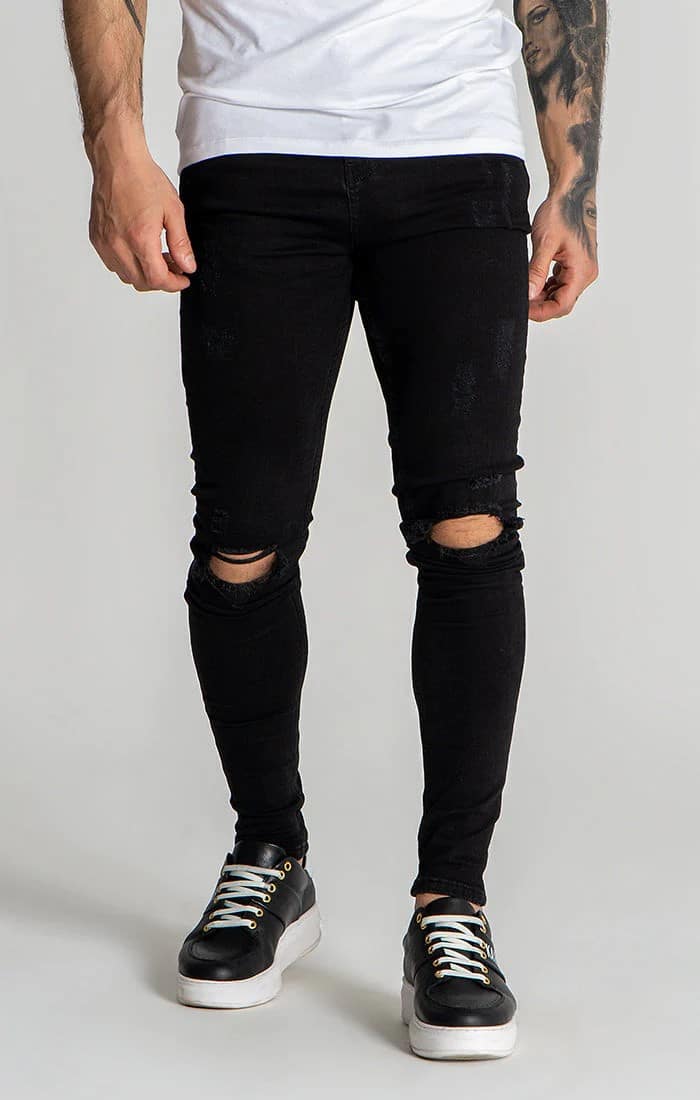 Gianni Kavanagh Core Ripped Jeans - Hyper Shops