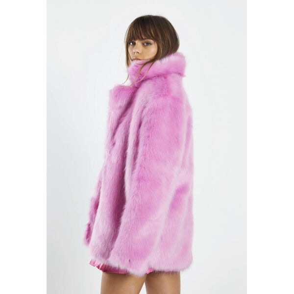 Glamorous Faux Fur Coat - Hyper Shops