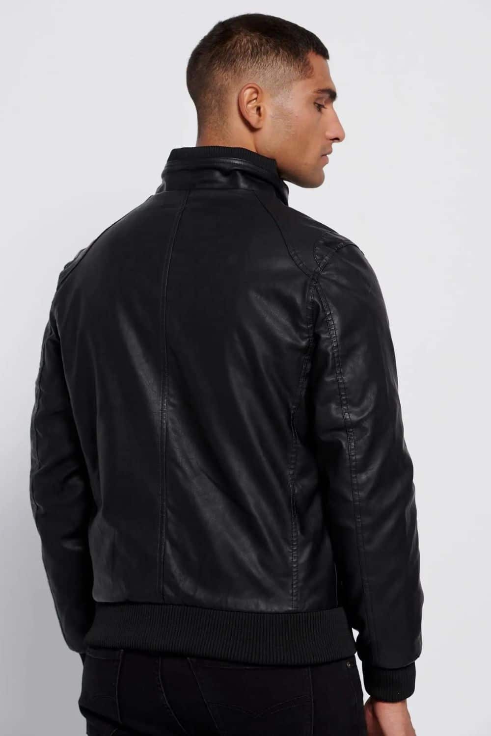 Funkybuddha Jacket Faux Leather - Hyper Shops