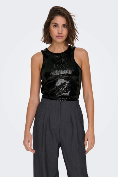 Only Lindsay Sequin Top