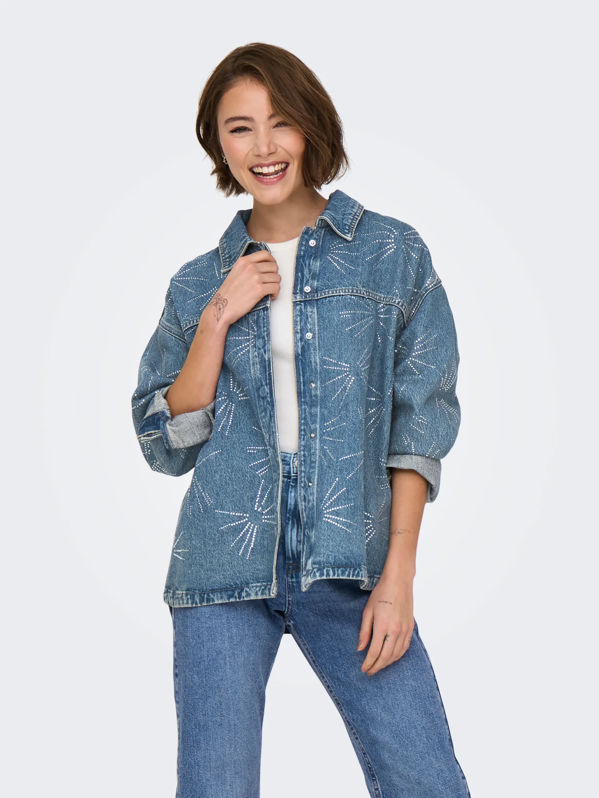 only-onlemmielsovsrhinstshirtdnmtai-blue