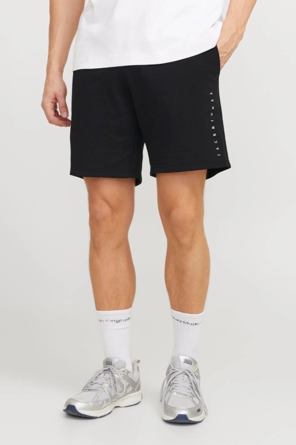 JACK & JONES Pantaloncini Sportivi Uomo Regular Fit - Morbidi E Leggeri, Design Moderno - 5