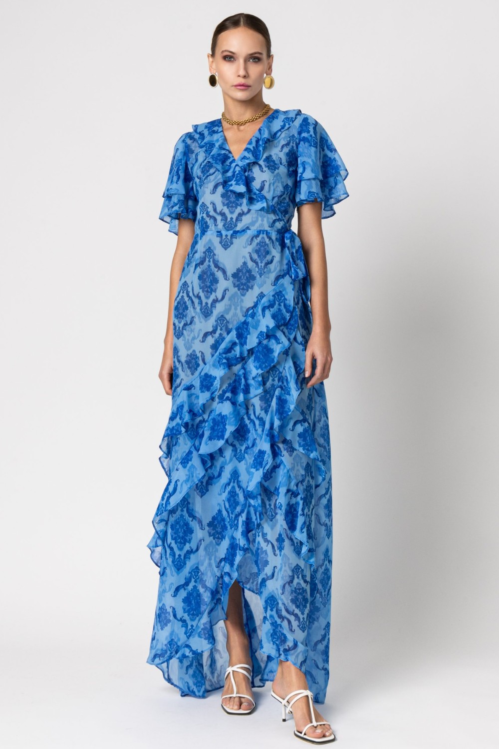 Valentina Dress - Celeste Blue