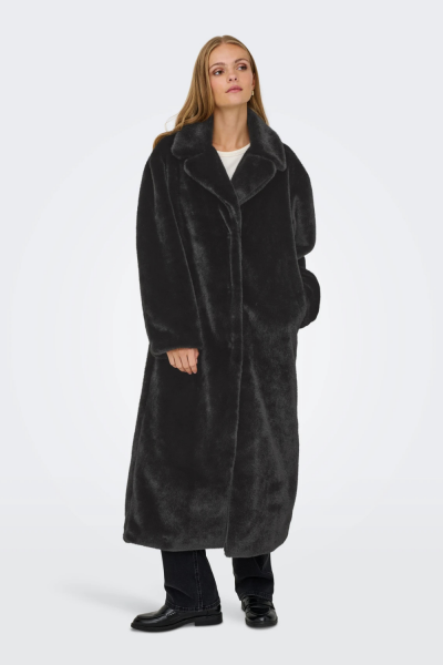 Only Meagan Life Long Faux Fur Coat