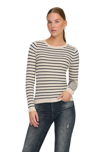 Only Milla Striped Knitted Top