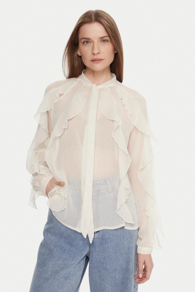 Only Taryn Ls Romantic Ruffle Top
