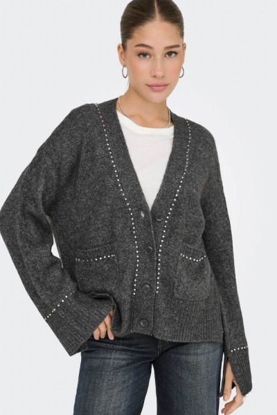 Only Elsie Ls Studs Cardigan