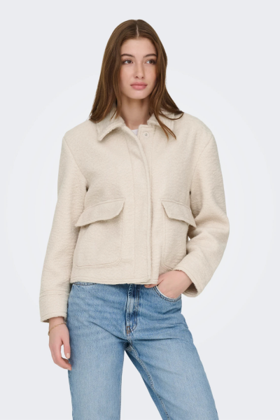 Only Sanne Boucle Short Jacket
