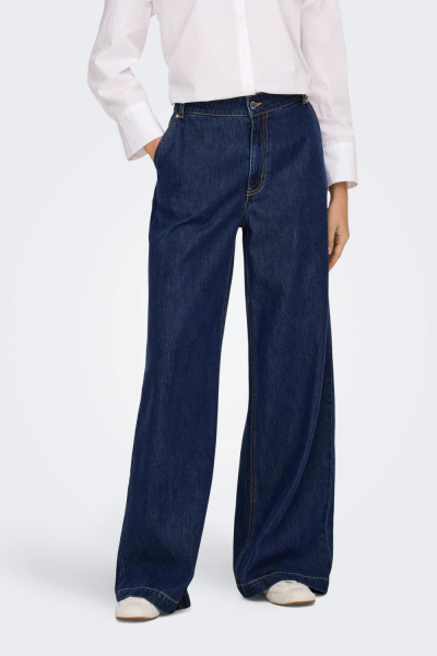 Only Ingrid Mid Waist Wide Jeans