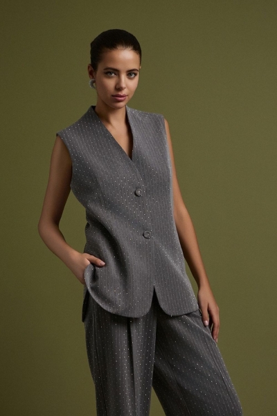 Be You Vest Sequins