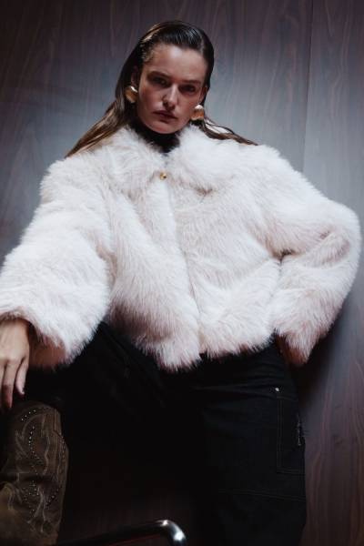Mtl Orellia Faux Fur Coat