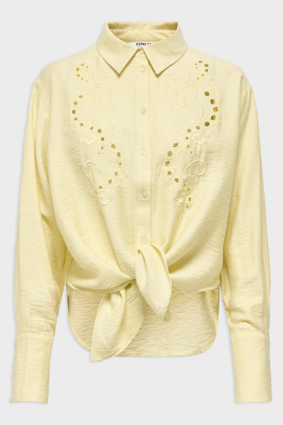 Only Birona Lino Tie Shirt