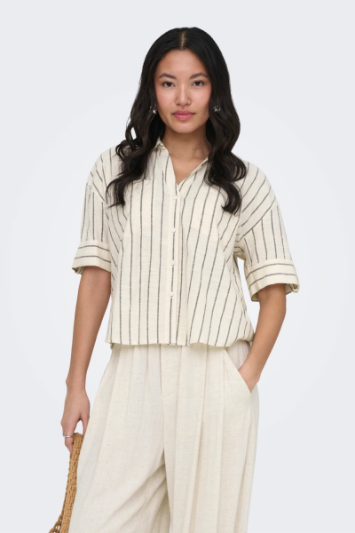 Only Tizana Striped Ss Shirt