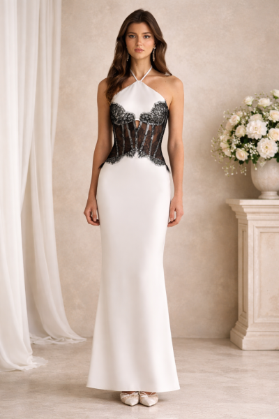 Lace Waist Dress