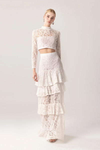 Mya Maxi Lace Skirt