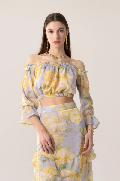 Mya Printed Top