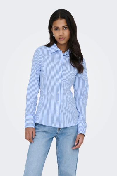 Only Bersa Striped Fitted Shirt