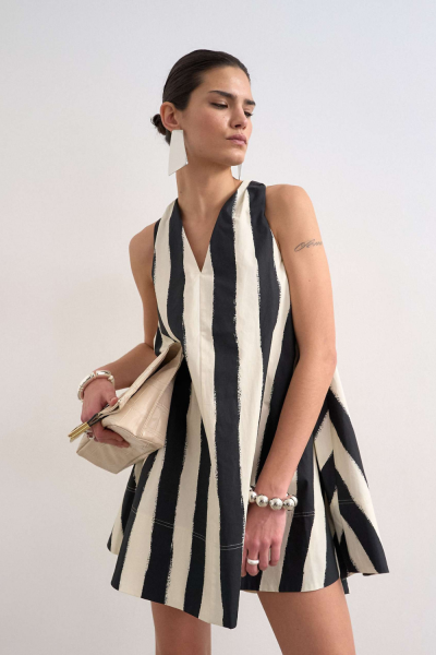Topshop Nora Halterneck Mini Dress