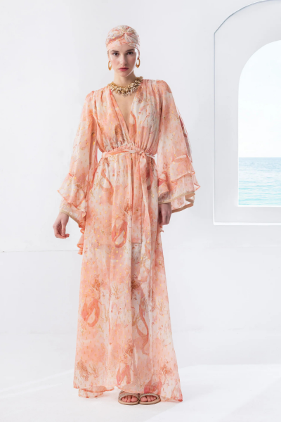 Mya Maxi Printed Dress