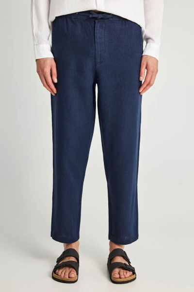 Funkybuddha Linen Trousers
