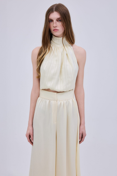 Studio83 Tonal Striped Top