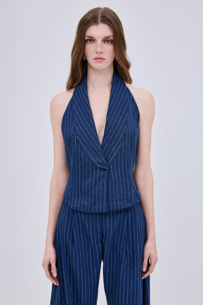 Studio83 Striped Vest