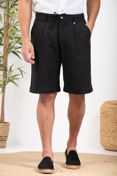 Vittorio Linen Shorts