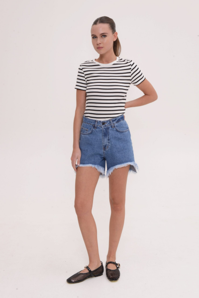 Sac & Co Rosa Denim Shorts