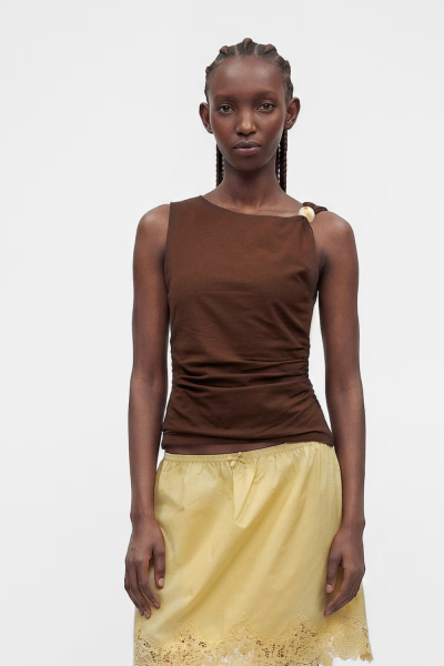 Topshop Mindy Sl Top