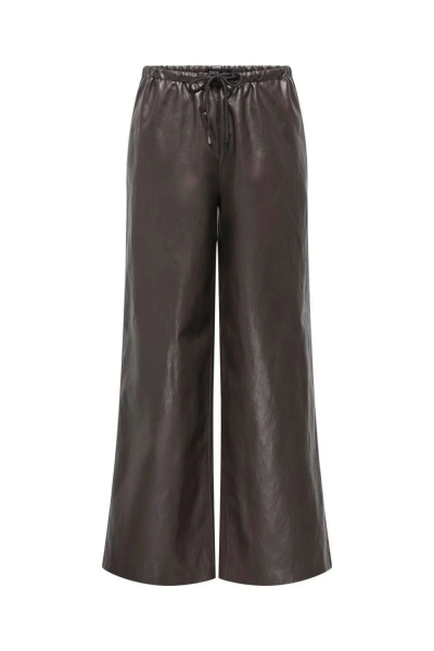 Only Mini Faux Leather Trousers