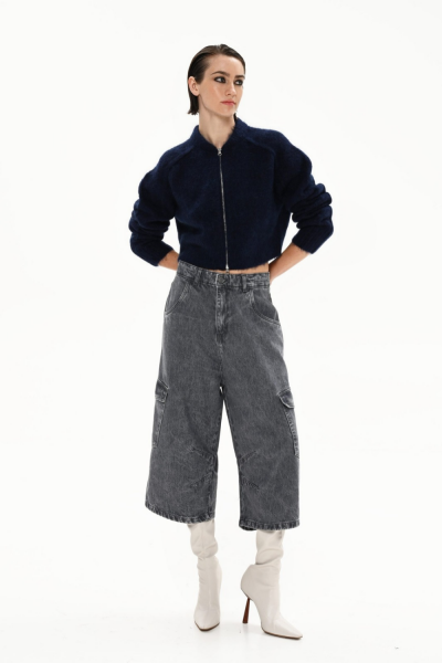 Sac & Co Mars Long Denim Vermuda